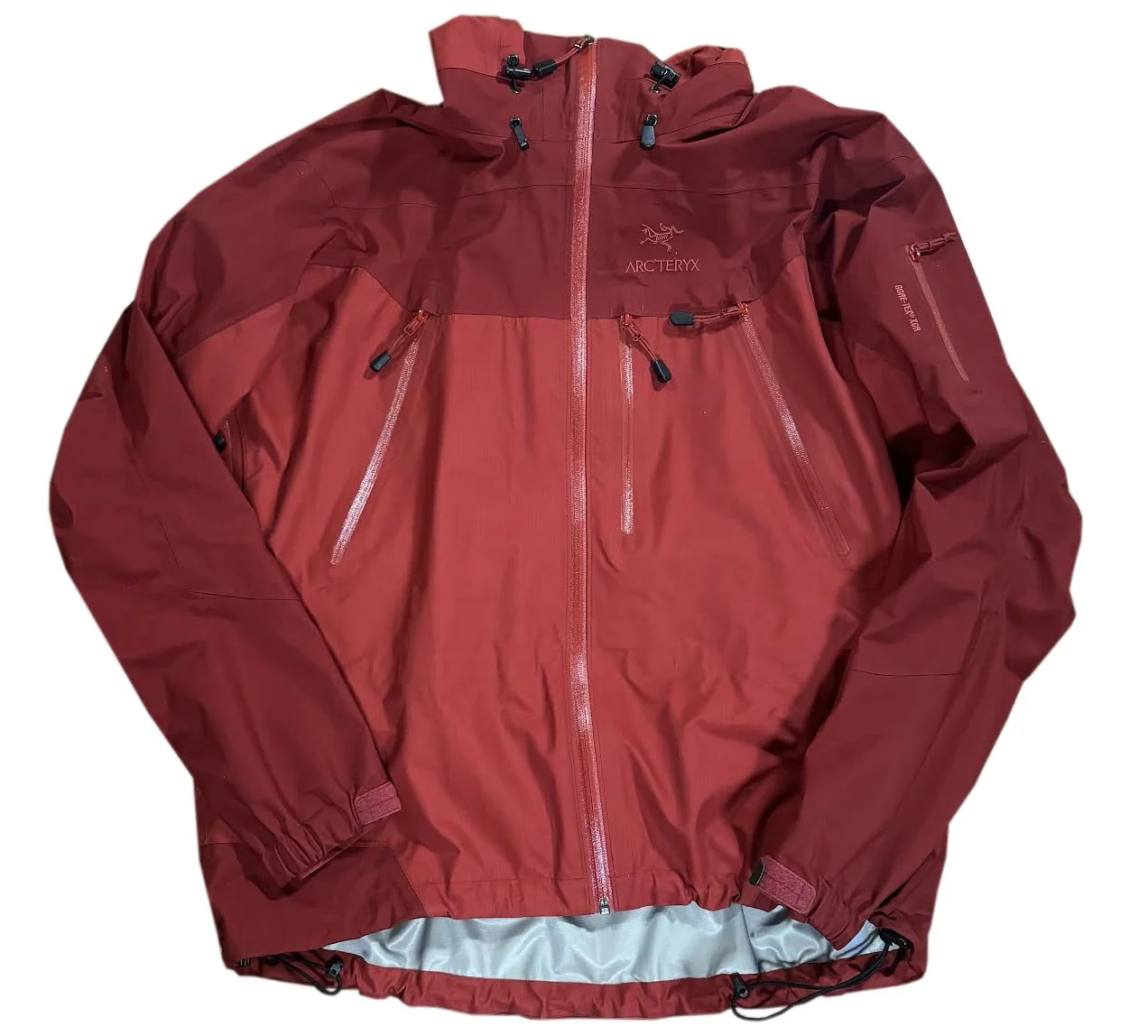 Vintage Arc'teryx Theta AR Red Gore-Tex Jacket (Size XL) — RootsBK